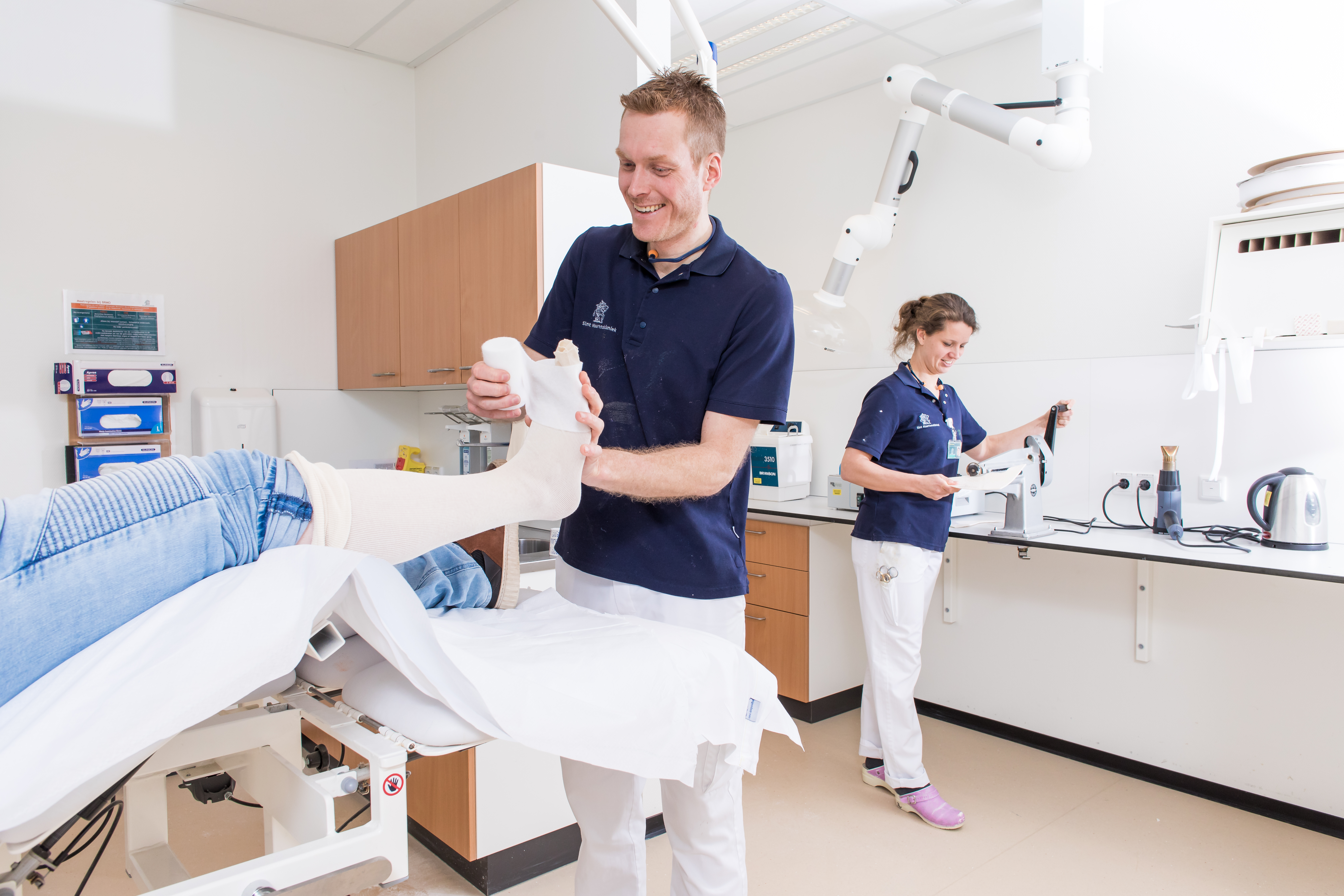 Gipskamer Onderbeengips